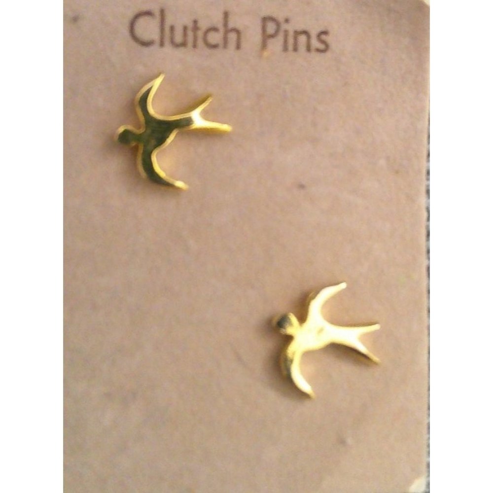 New Dove Clutch Pins, Tie Tacks * Religious Accessory * Hoy Spirit * M002 aa